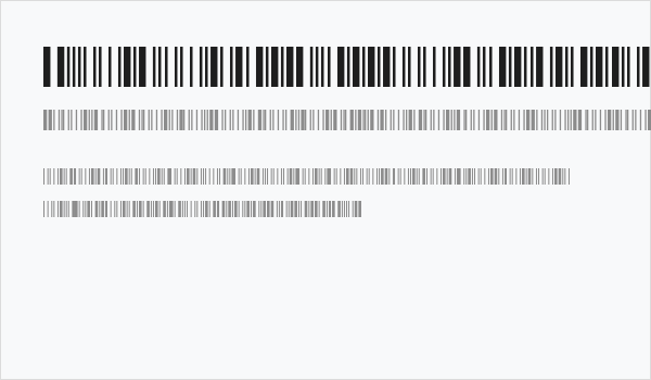 Web 3 Of 9 ASCII Regular Business Card