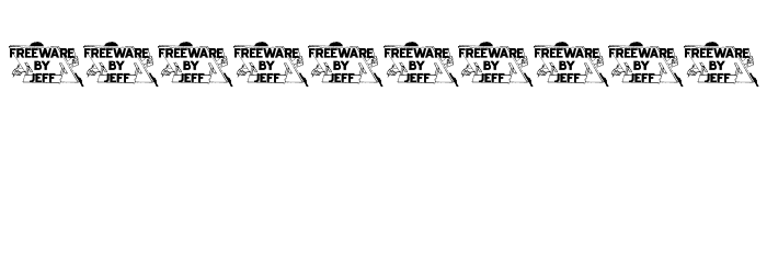 Web Road Signs JL Font OTHER CHARS
