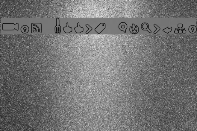 Web Tools Outline Font examples