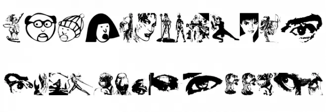 WebFolks Schriftart Kleinbuchstaben