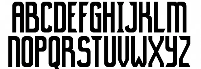 WebFont Regular フォント 大文字