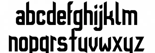 WebFont Regular Schriftart Kleinbuchstaben