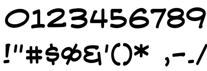 WebLetterer BB Font OTHER CHARS
