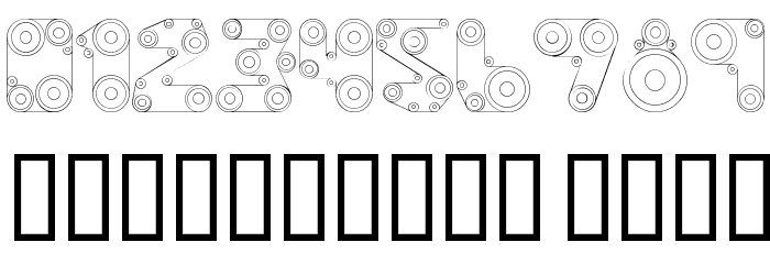 WebPress Font OTHER CHARS