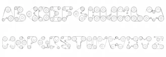 WebPress フォント 大文字