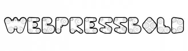 WebPressBold  Fuentes Gratis Descargar