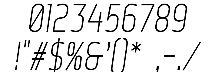 WebServeroff-Italic Font OTHER CHARS