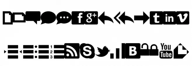 WebSymbols-Regular Fuentes MINÚSCULAS