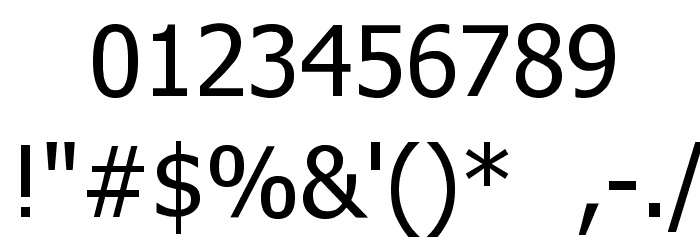 WebTamil Normal Font OTHER CHARS