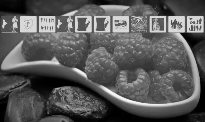 WebWoodCuts Font examples