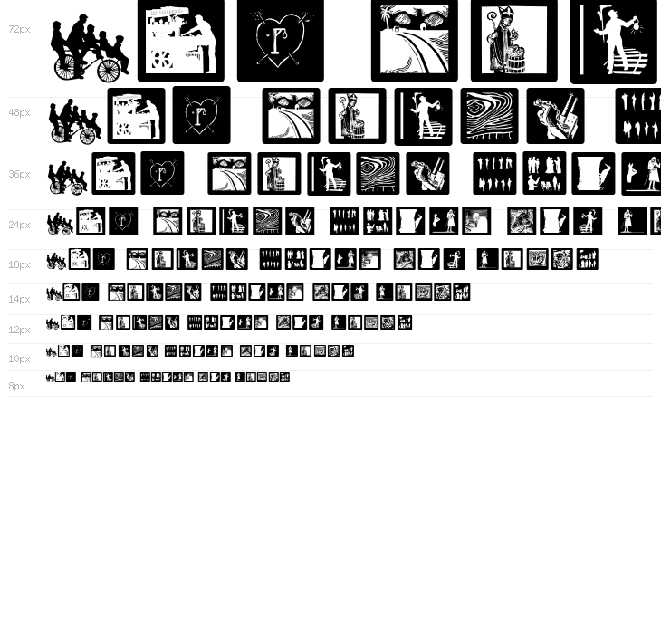 WebWoodCuts Waterfall