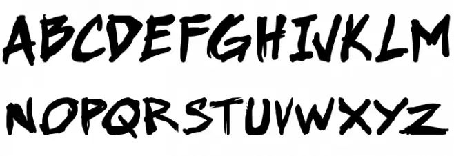 Webcomic Bros Bold Fonte MAIÚSCULAS