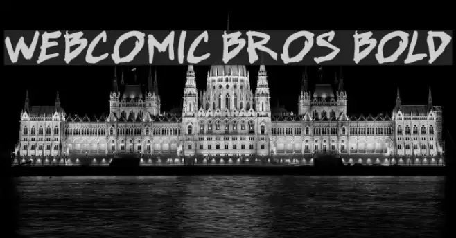 Webcomic Bros Bold Font examples