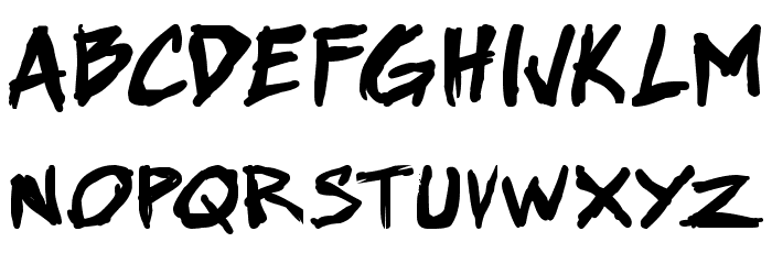 Webcomic Bros Bold Font LOWERCASE