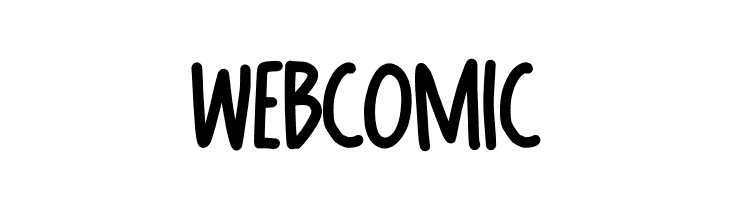 Webcomic  Frei Schriftart Herunterladen