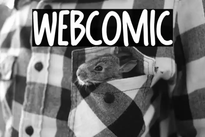 Webcomic Font examples