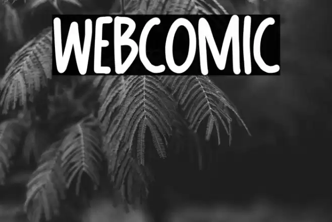Webcomic Font examples