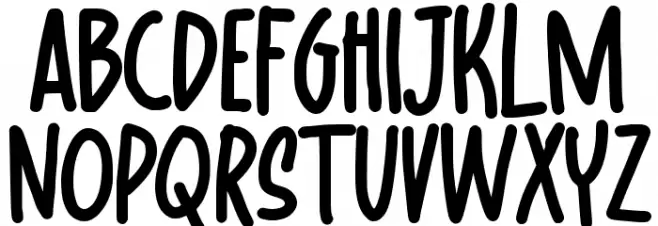 Webcomic 字体 小写