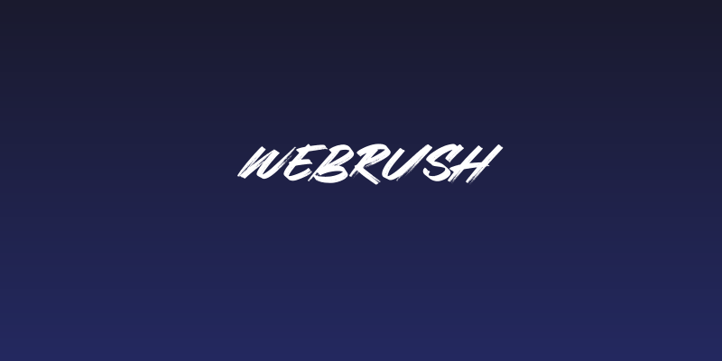 Webrush Social Header