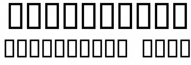 Webstar BV Font OTHER CHARS