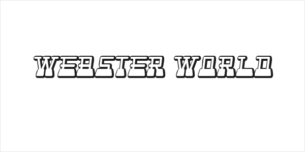 Webster World Logo