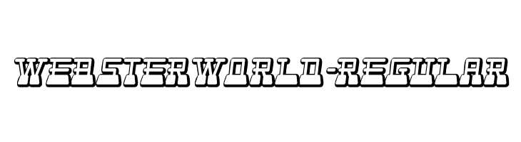 WebsterWorld-Regular  नि: शुल्क फ़ॉन्ट्स डाउनलोड