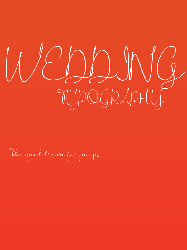 Wedding Ampersand Poster