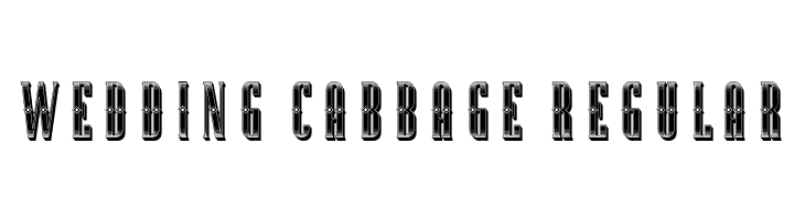 Wedding Cabbage Regular  baixar fontes gratis