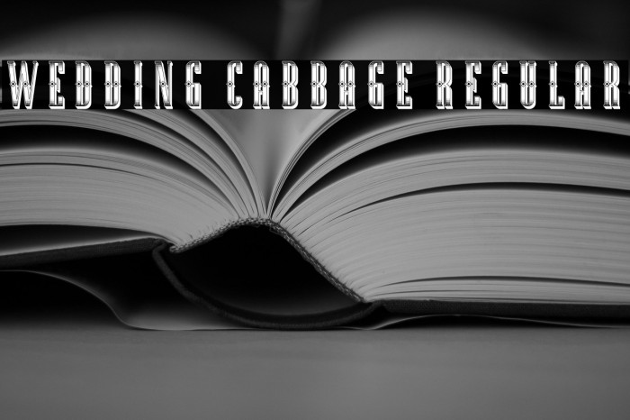 Wedding Cabbage Regular Example 1