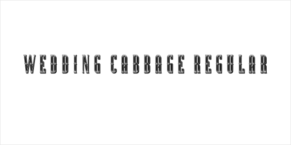Wedding Cabbage Regular Logo