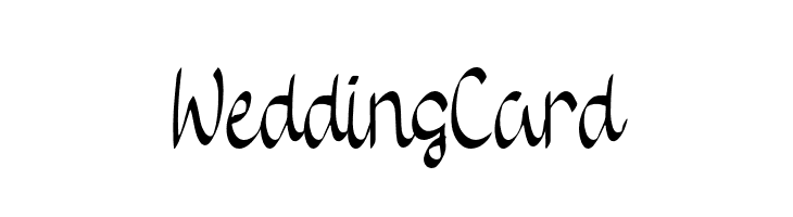 Wedding Card  नि: शुल्क फ़ॉन्ट्स डाउनलोड