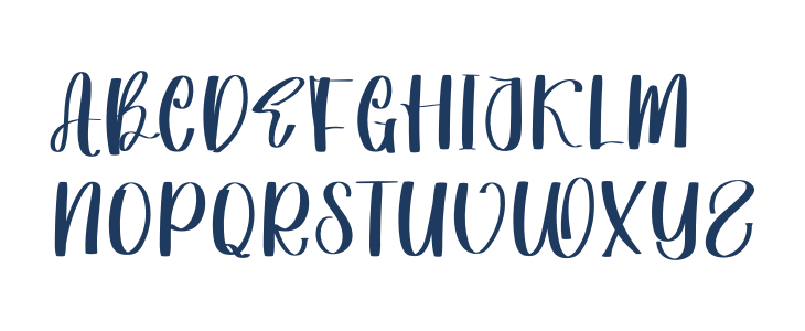 Wedding Christmas Uppercase