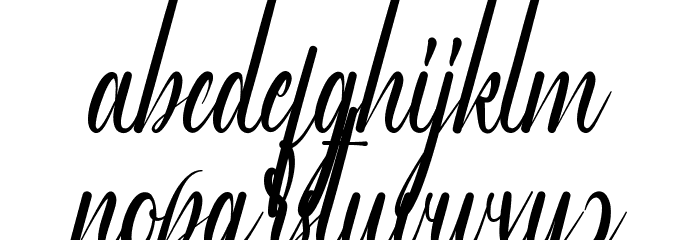 Wedding Dream Demo Font LOWERCASE