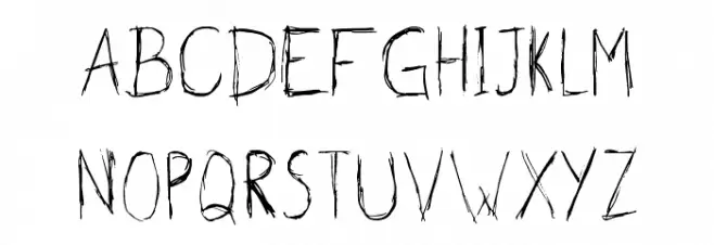 Wedding Garden Caratteri MINUSCOLO