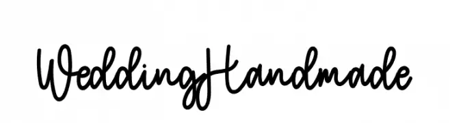 Wedding Handmade  Frei Schriftart Herunterladen