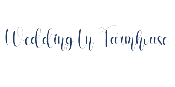 Wedding In Farmhouse Logo