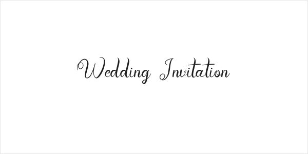 Wedding Invitation Logo