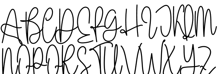 Wedding Is Comming Font UPPERCASE