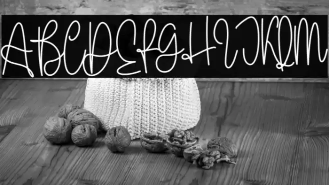 Wedding Is Comming Font examples