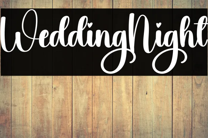 Wedding Night Example 3