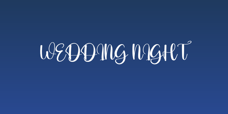 Wedding Night Social Header