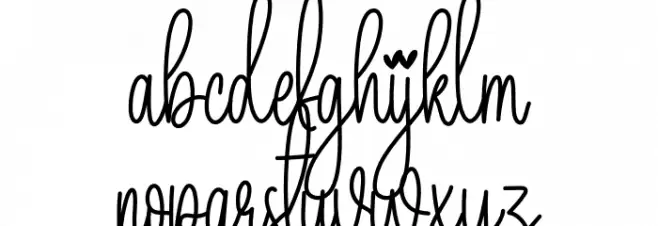 Wedding Package Fonte MINÚSCULAS