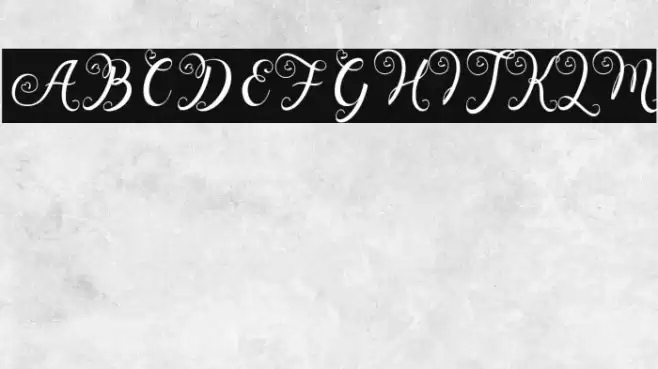 Wedding Paradise Font examples