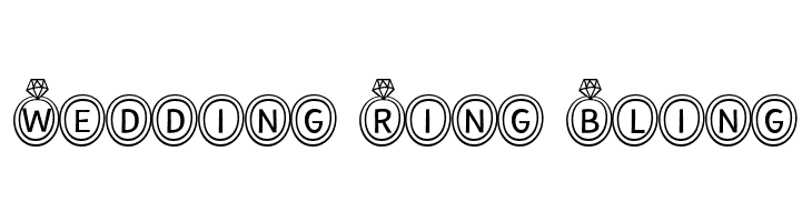 Wedding Ring Bling  Fuentes Gratis Descargar