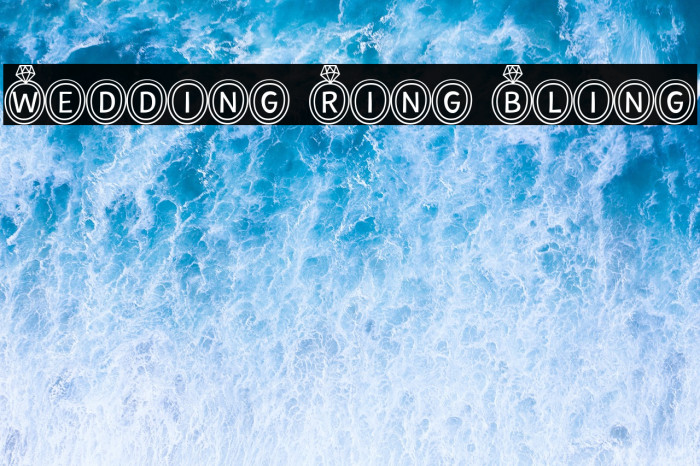 Wedding Ring Bling Example 2