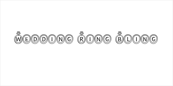 Wedding Ring Bling Logo