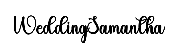 Wedding Samantha  Free Fonts Download