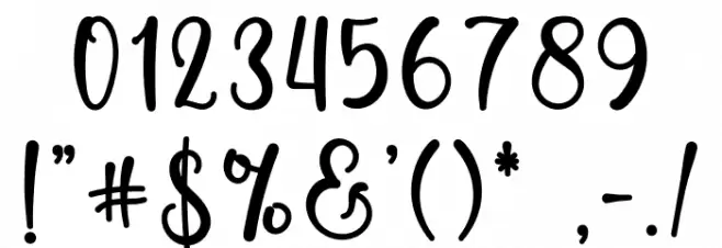 Wedding Samantha خط محارف أخرى