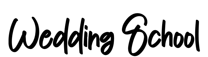 Wedding School  font caratteri gratis
