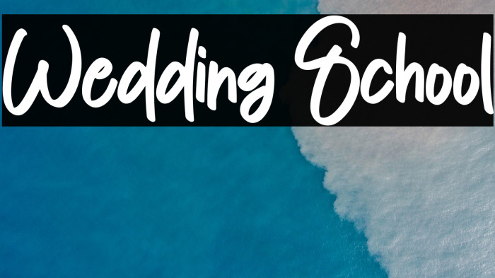 Wedding School Example 2